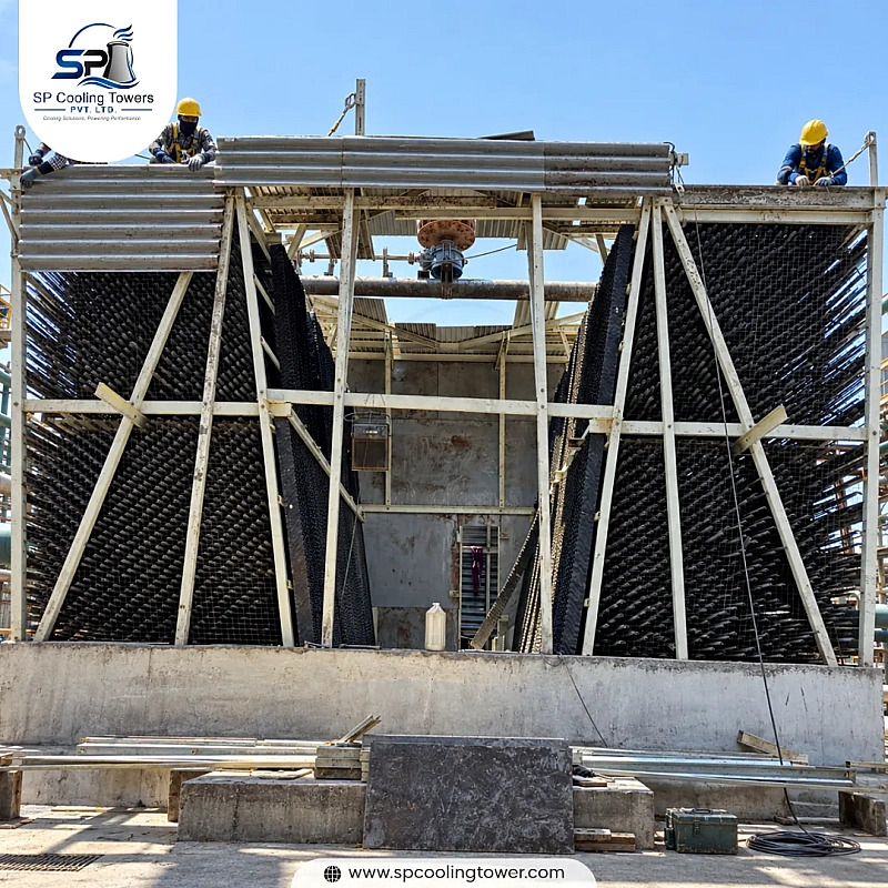 Cooling Tower Maintenance service by SP Cooling Towers