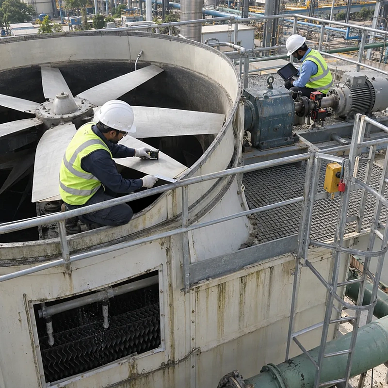 Cooling Tower Replacement & Retrofit for power, paper and process plants in Manesar